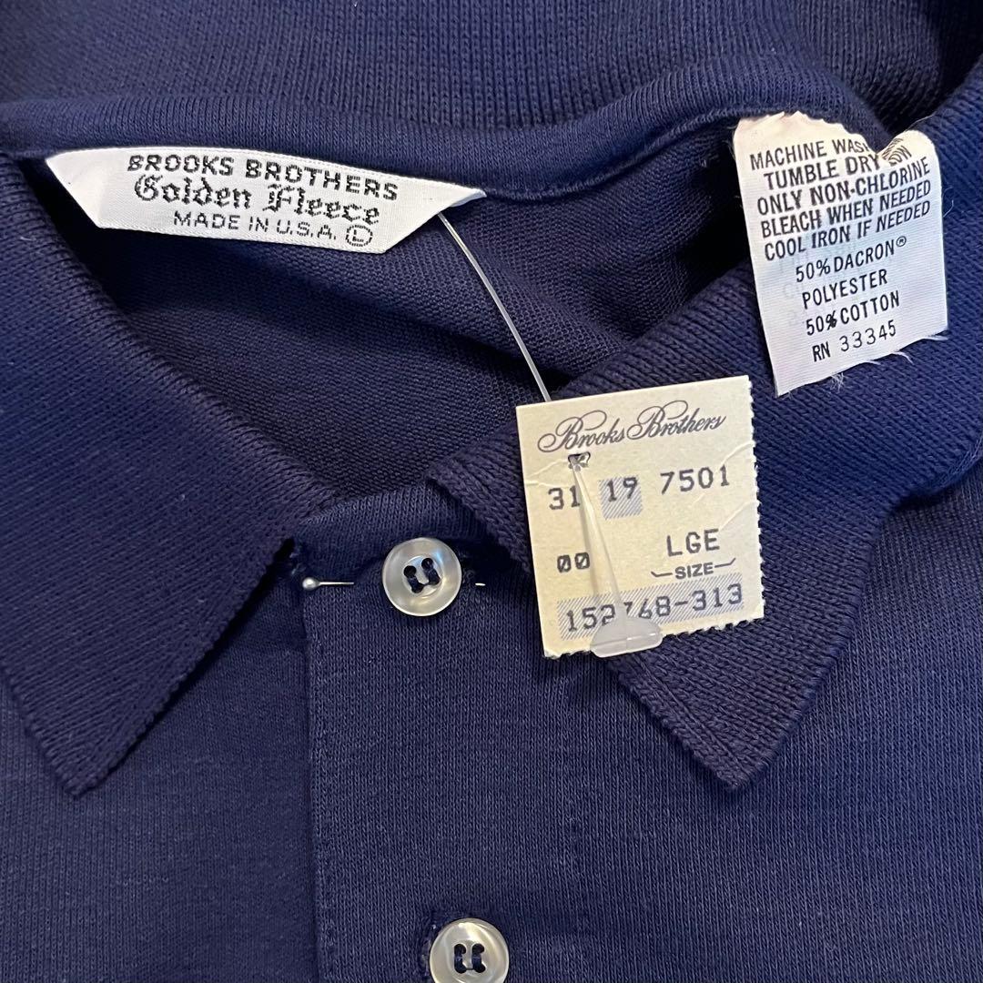 【超レア★新品未使用USA製★デッドストック】ブルックスブラザーズ長袖ポロシャツ