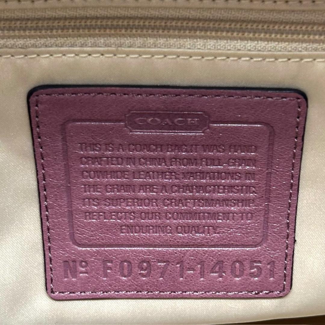 バッグ Coach Ergo Hobo Shoulder Bag Purple 1362