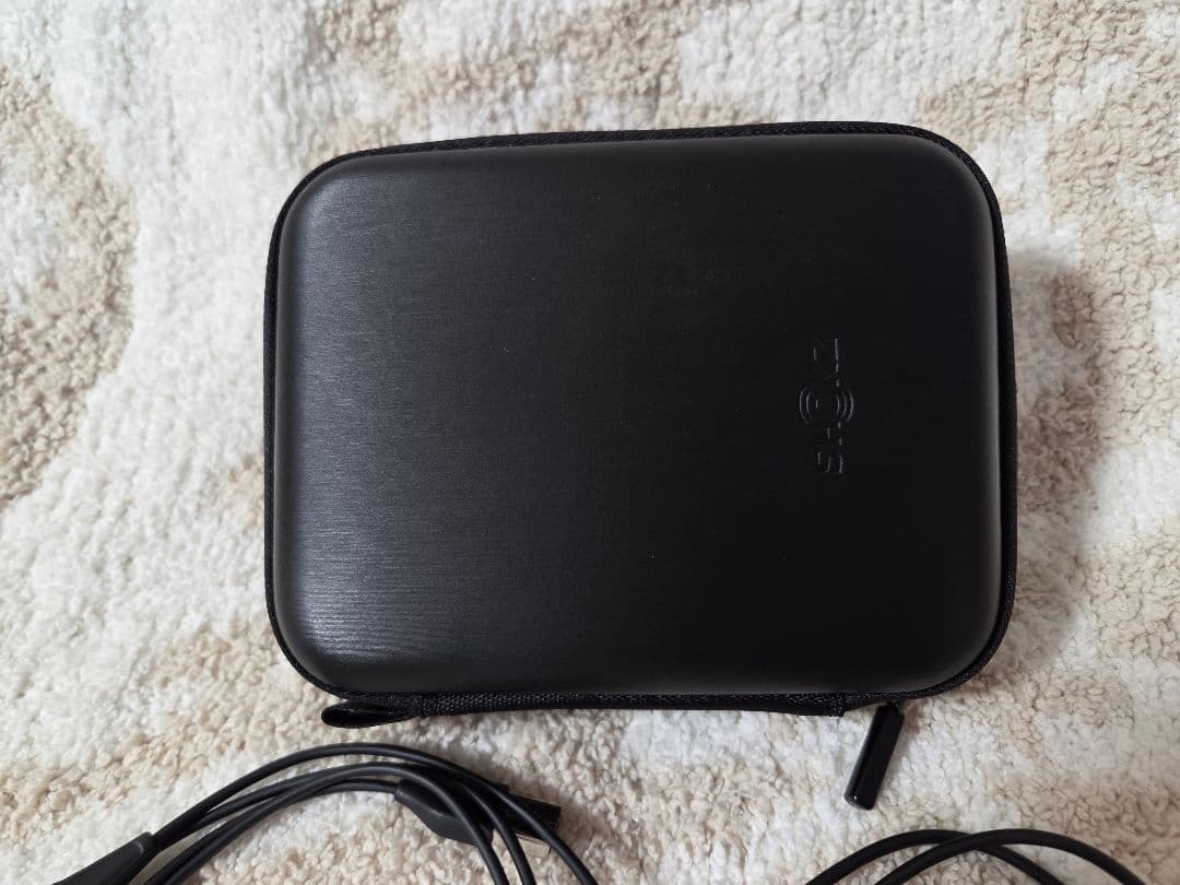 SHOKZ OPENCOMM 骨伝導ワイヤレスヘッドセット ブラック