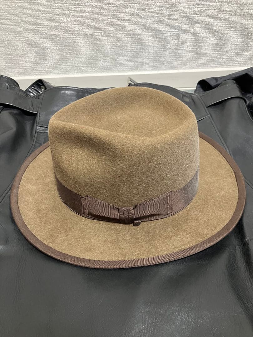 【THE H.W.DOG&CO】POINT-H 40 ブラウン フェルトハット
