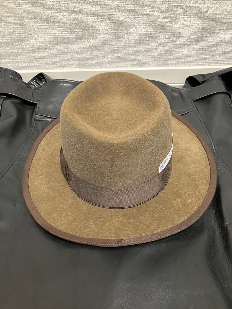 【THE H.W.DOG&CO】POINT-H 40 ブラウン フェルトハット