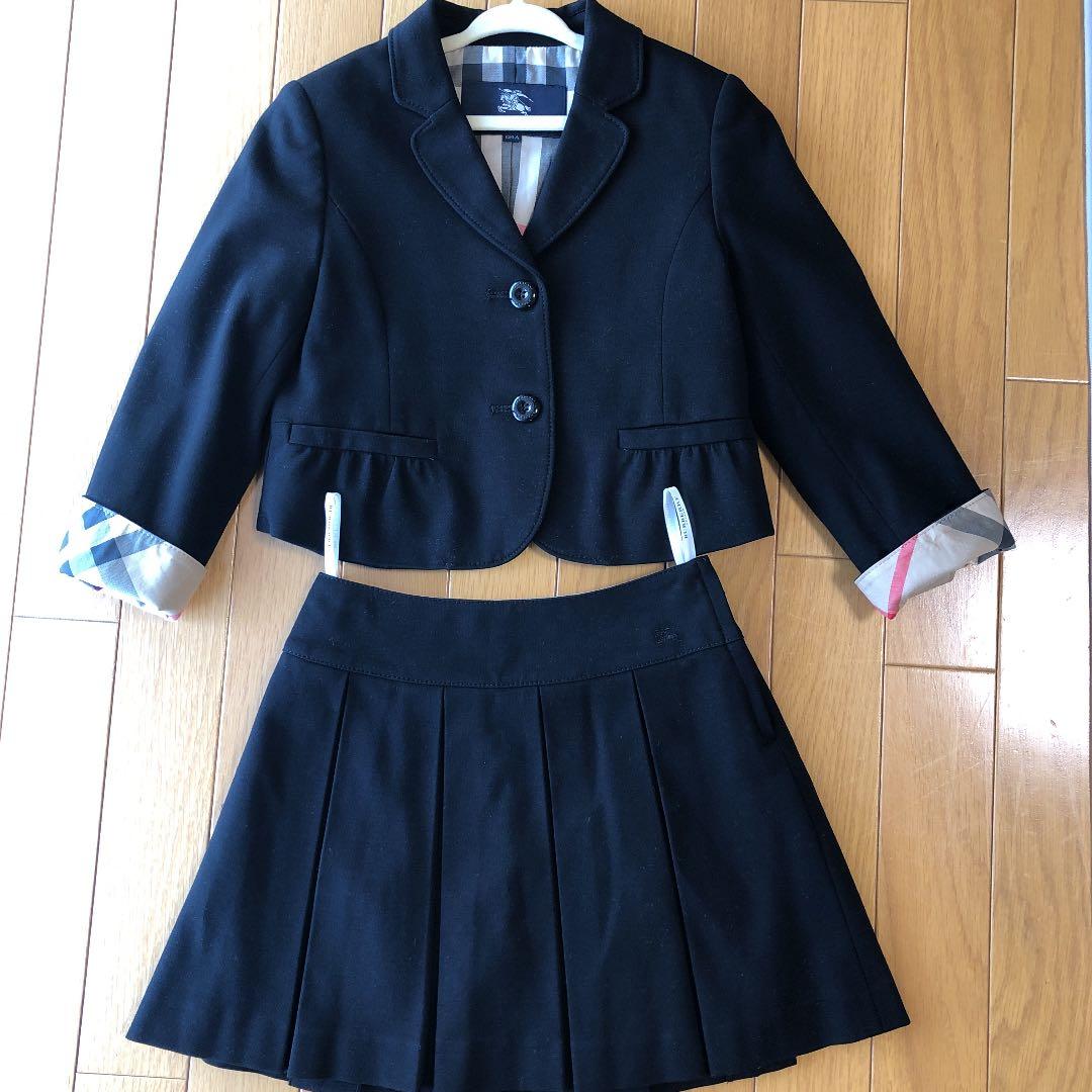 卒園　入学式　女の子 スーツ　バーバリー 120 フォーマル