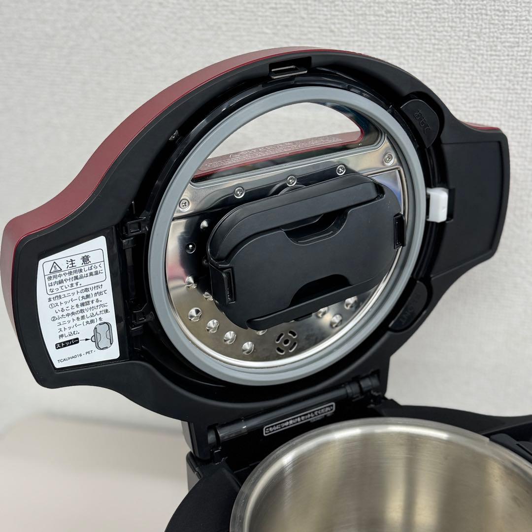 SHARP 水なし自動調理鍋KN-HT99A-R 1.6L 2017年製