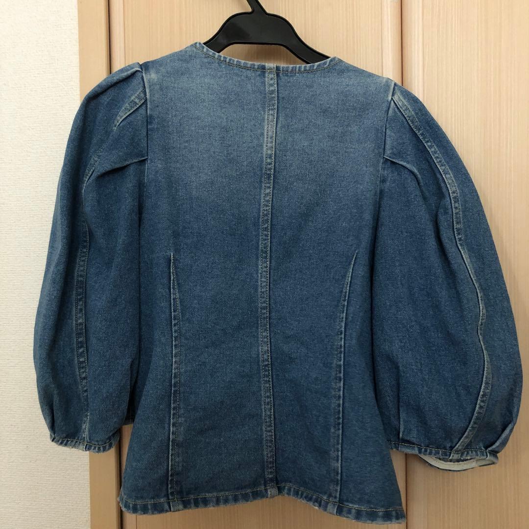 アダムエロペ　デニムブラウス　デニムジャケット　デニム