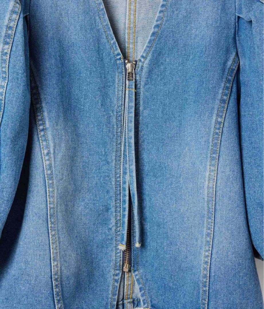 アダムエロペ　デニムブラウス　デニムジャケット　デニム