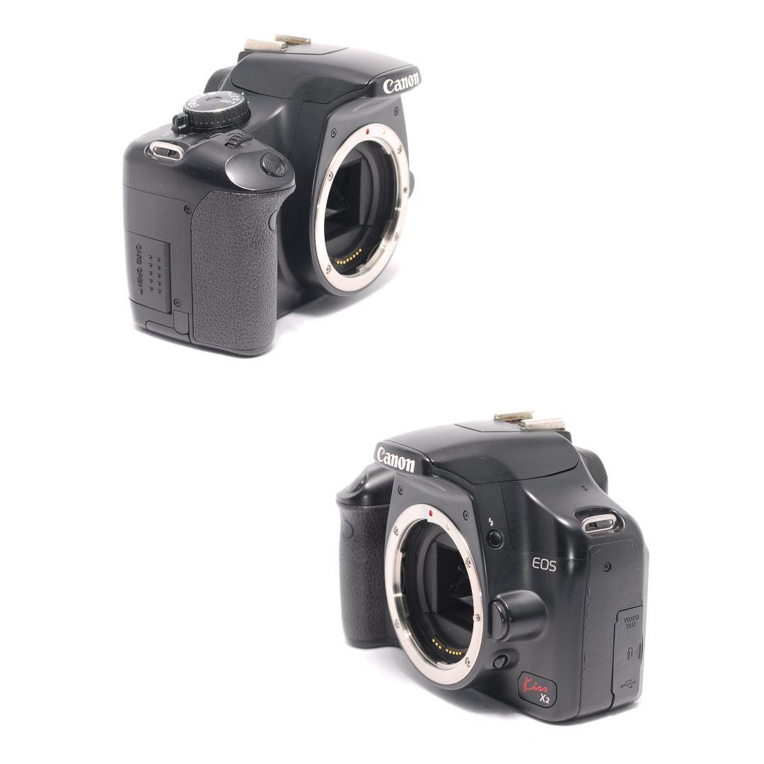 ❤即購入1000円OFF❤ Canon Kiss X2 超望遠 ダブルレンズ