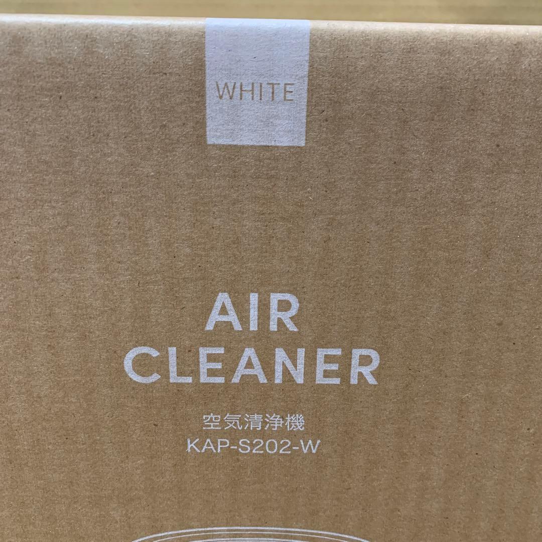 【新品未開封】　アイリス　空気清浄機　KAP S202 W