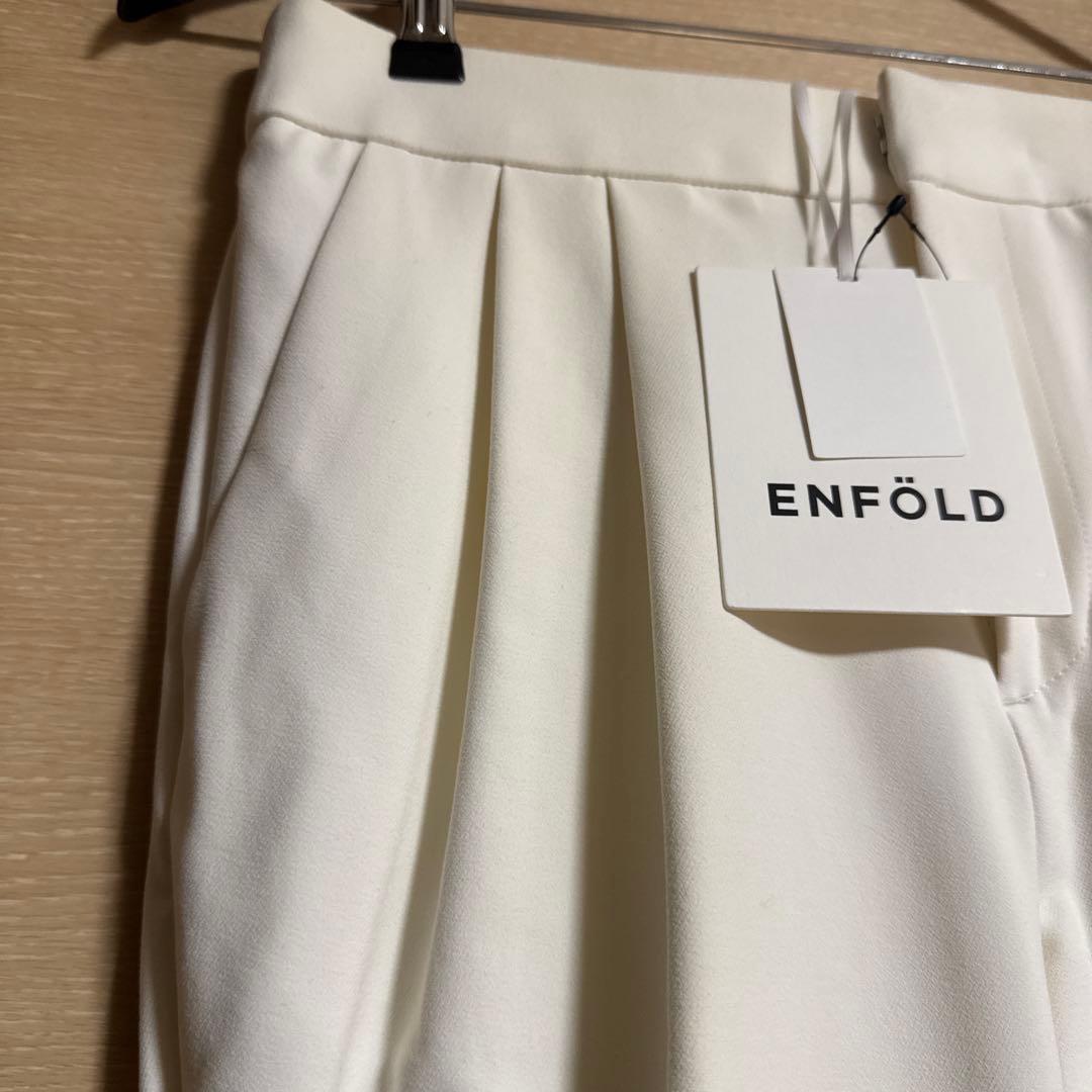 ようこ【新品未使用】ENFOLD クロップドパンツ　38