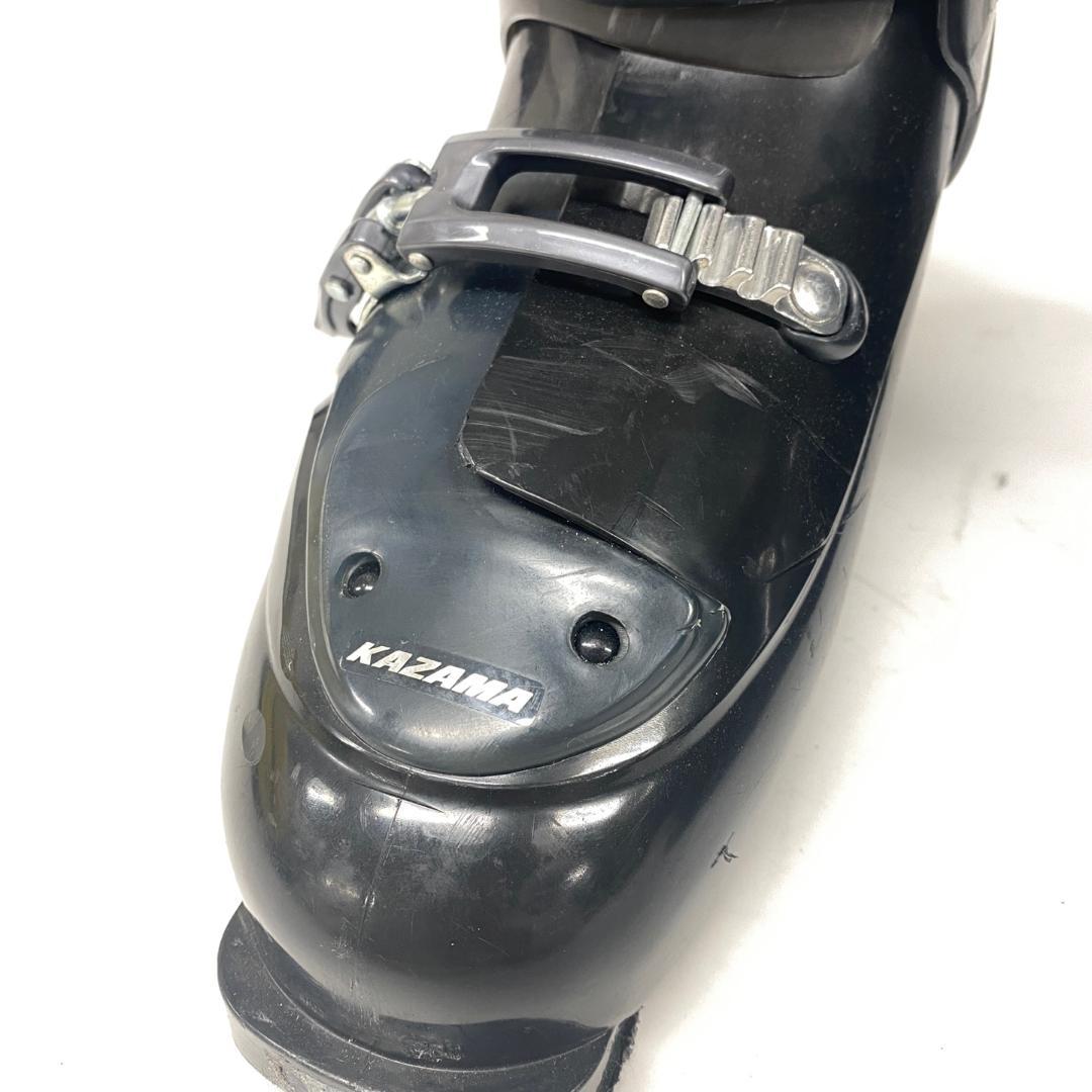 C1015A KAZAMA スキーブーツ 28㎝ ブラック 黒色 ケース付き