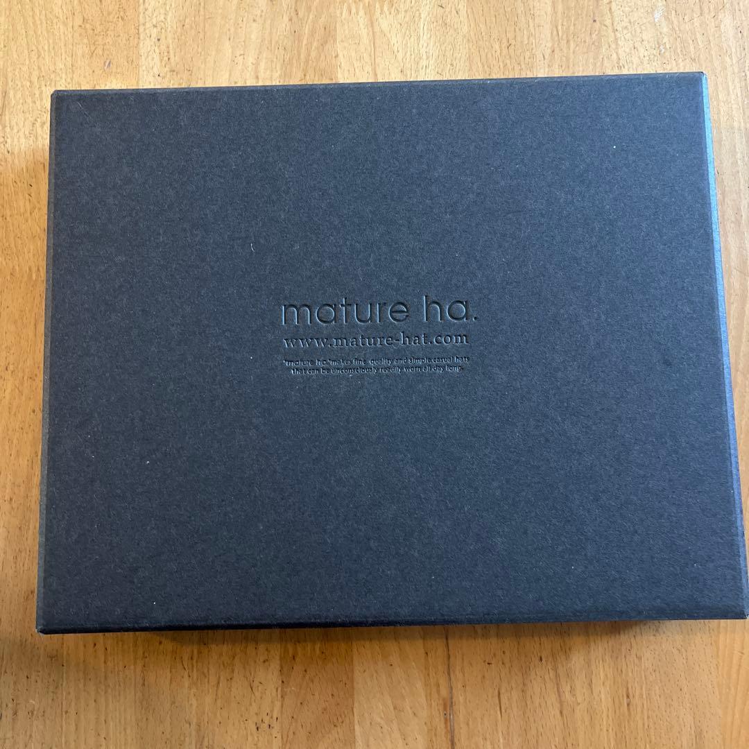 【未使用】mature ha.マチュアーハMBOX-105 M ブラック
