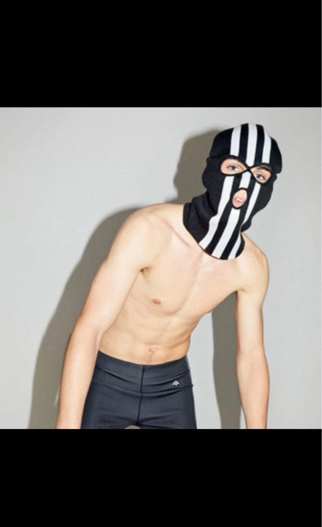 2016年製　Alexander Wang adidas 目出し　ニットキャップ