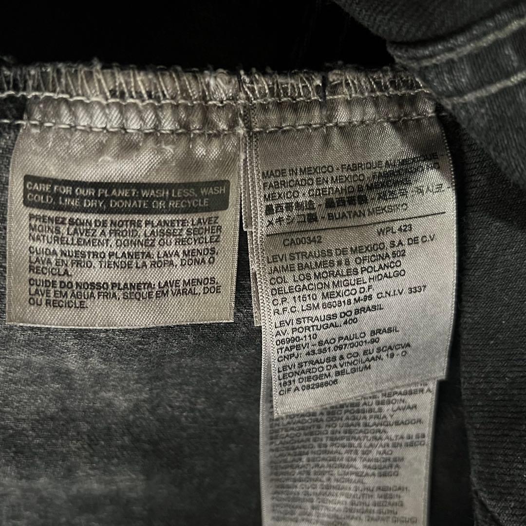 LEVI'S リーバイス　トラッカージャケット　デニム　黒　ブラック　メキシコ製