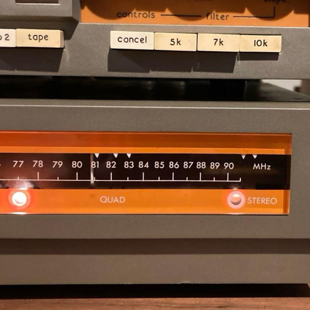 希少 英国QUAD FM3 FMチューナー日本バンド仕様ステレオ受信確認済み