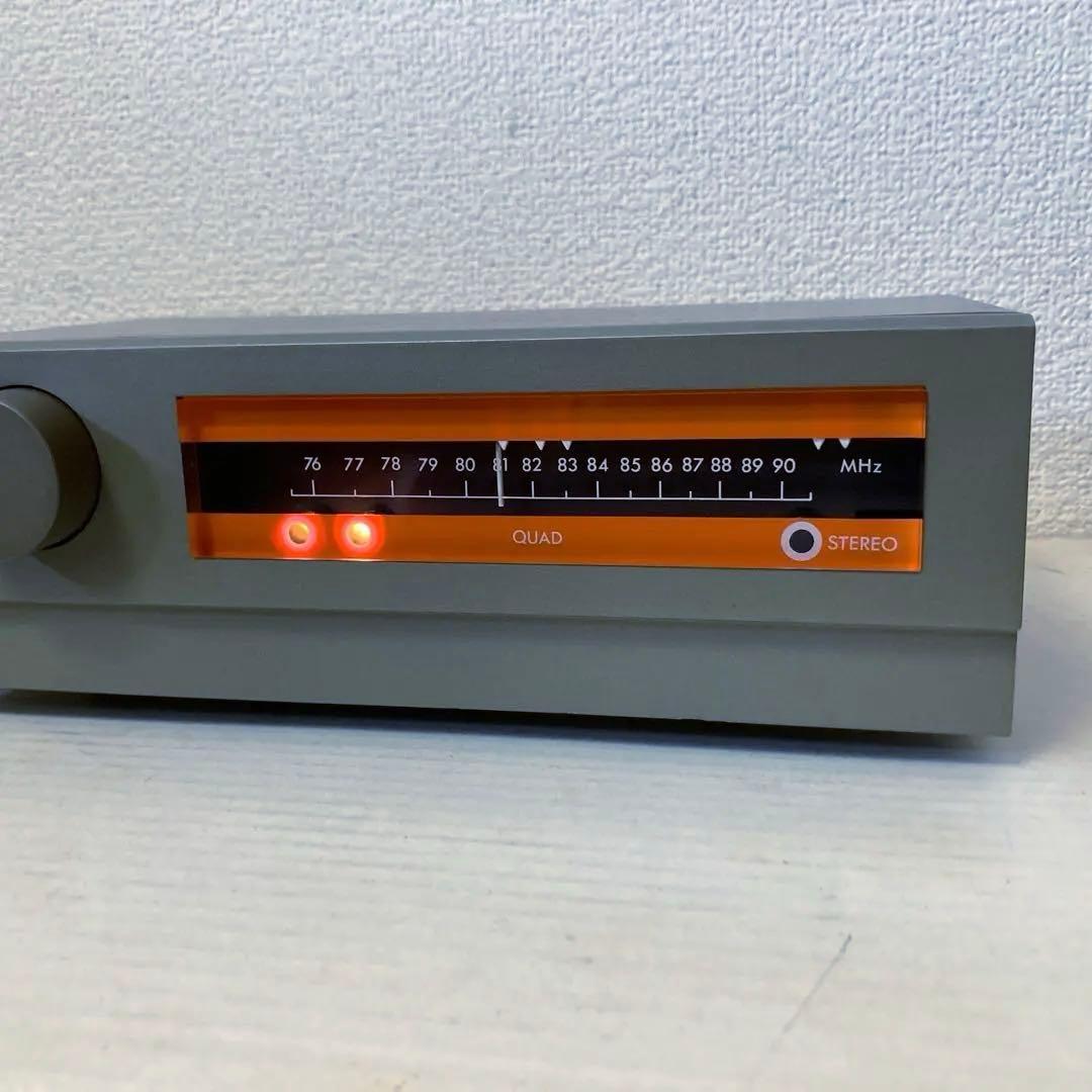 希少 英国QUAD FM3 FMチューナー日本バンド仕様ステレオ受信確認済み