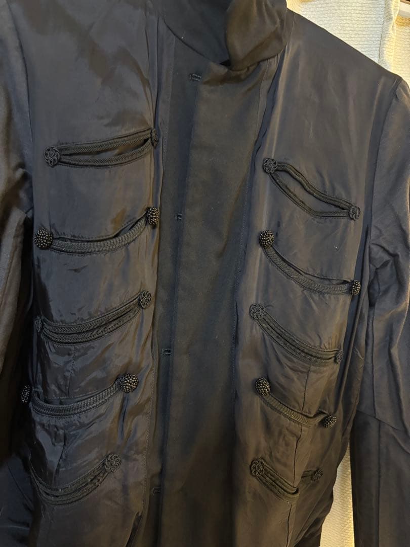 COMME des GARCONS リバーシブル 丸襟ジャケット