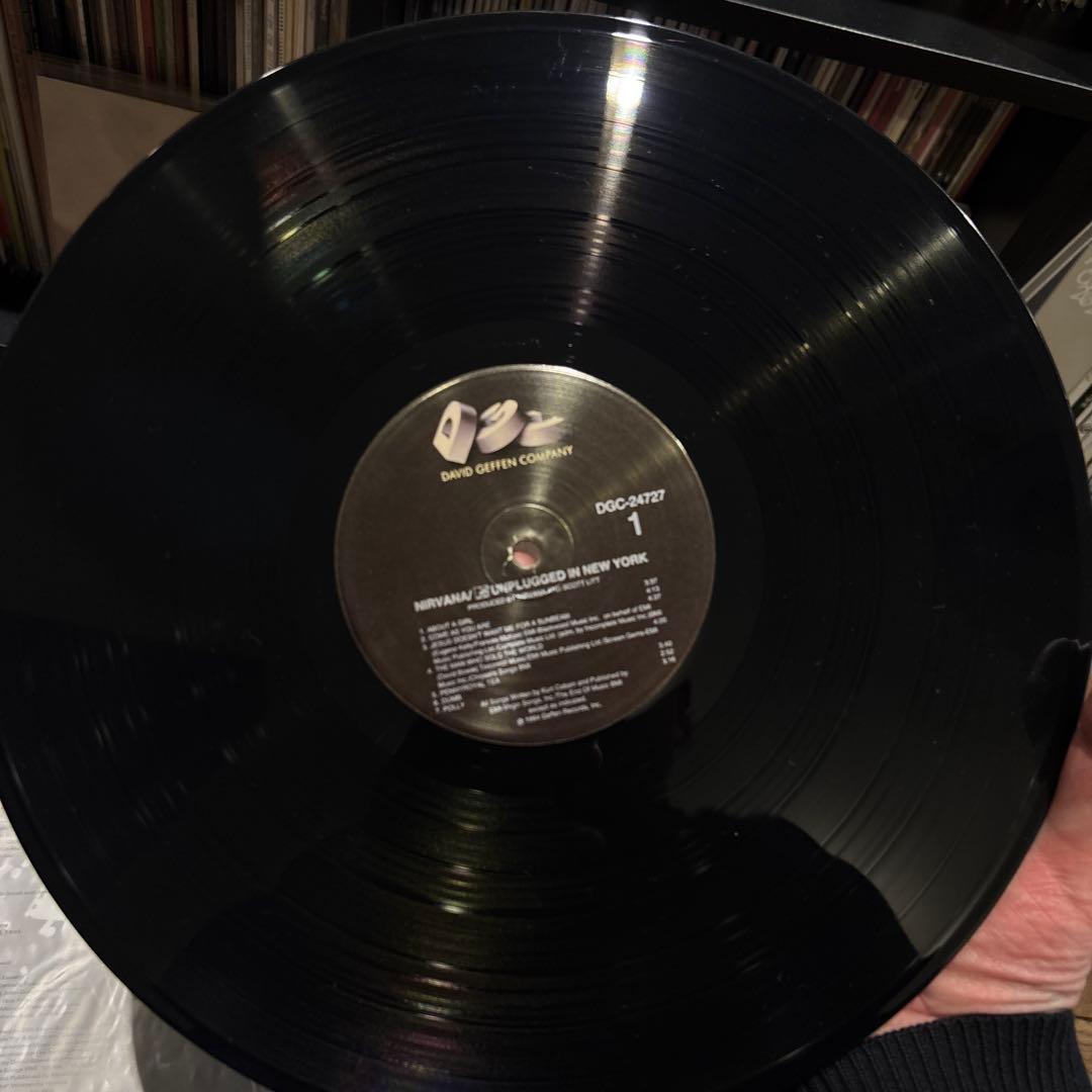 【USオリジナル】NIRVANA / MTV UNPLUGGED レコード
