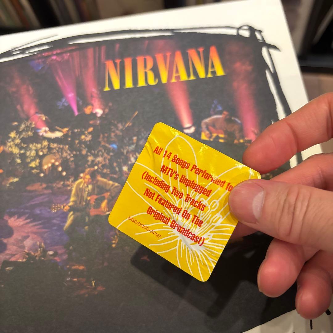 【USオリジナル】NIRVANA / MTV UNPLUGGED レコード