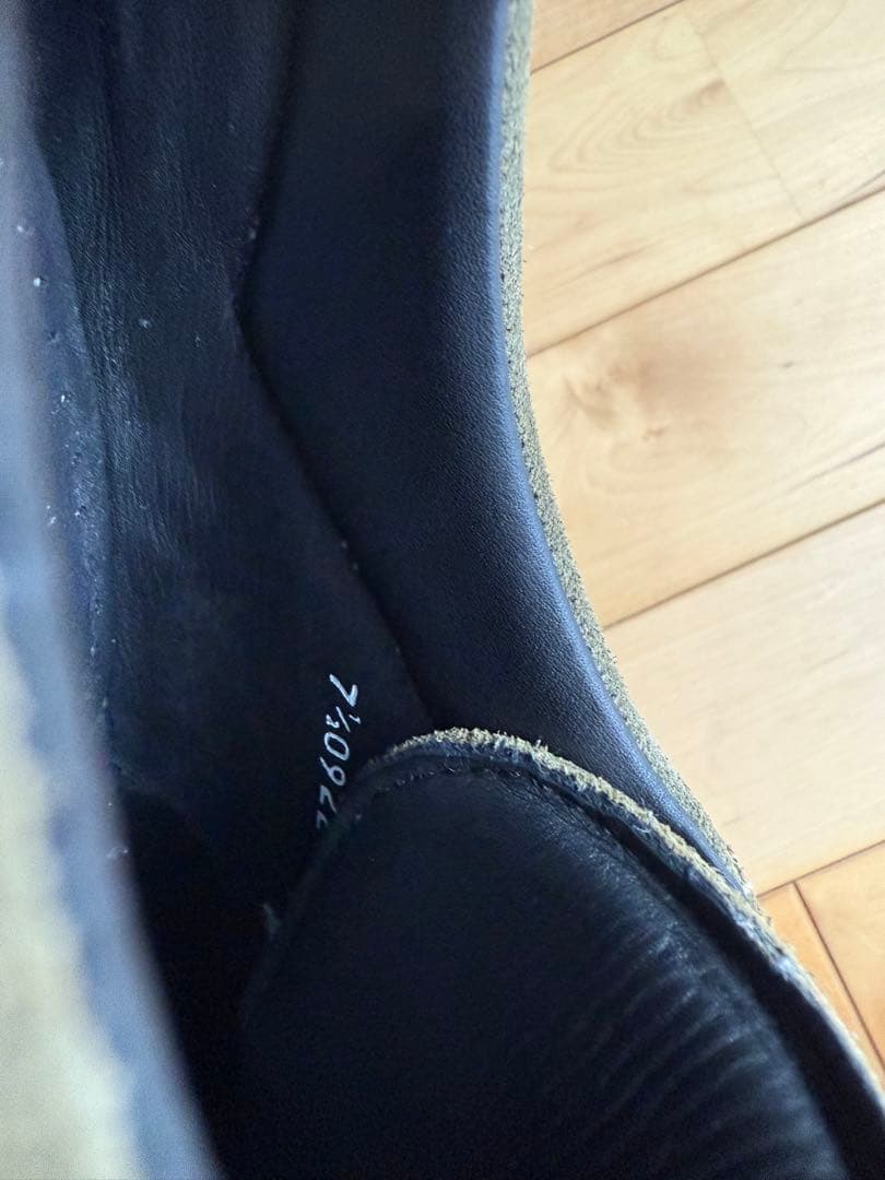 パラブーツ ティエール スエードレザー モカシン シューズ スペイン製