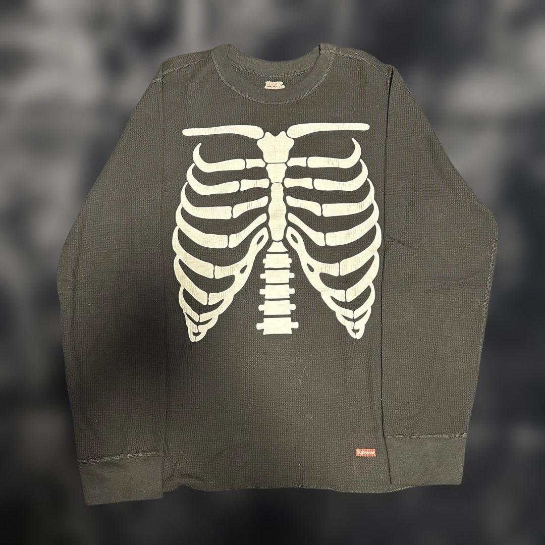 b*w様 Hanes×supreme 骨サーマル