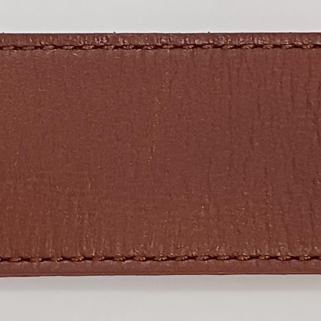 セリーヌ ベルト ダブルトリオンフ 85 ラージ 35mm ブラウン