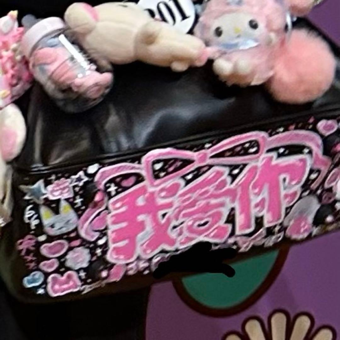 スクバ　落書き　スクールバッグ　jk