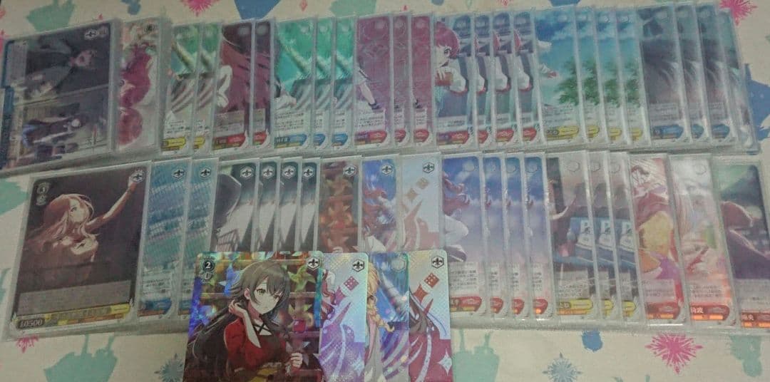 WS ヴァイスシュヴァルツ　デッキ　学マス　フルホイル　SR パーツ付き