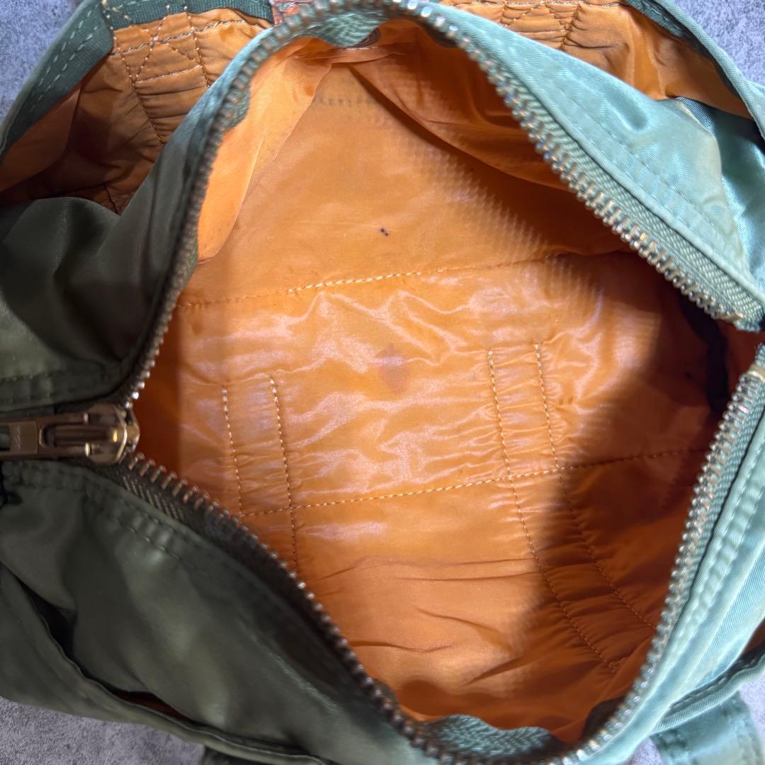 【廃盤品】PORTER TANKER mini Boston bag S カーキ