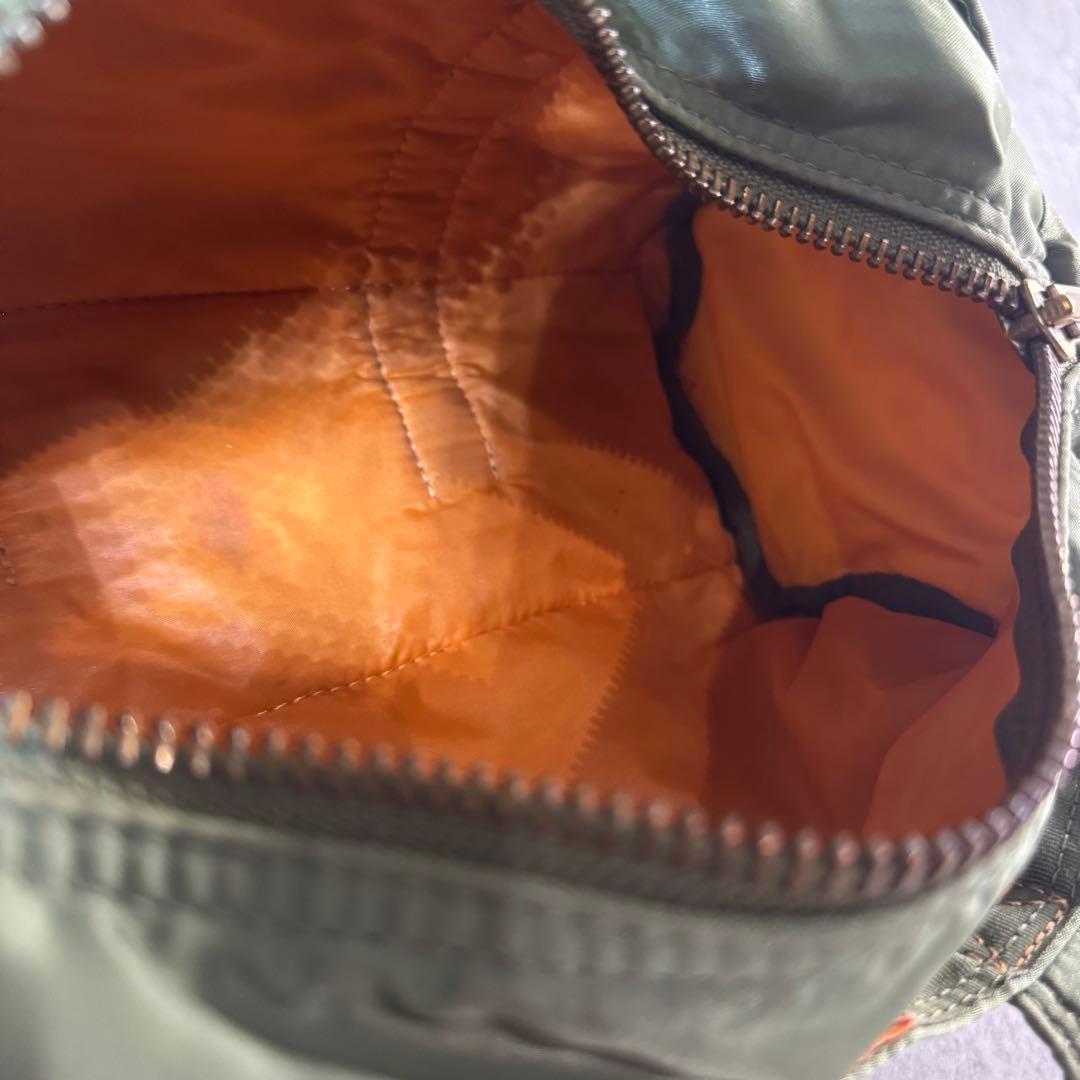 【廃盤品】PORTER TANKER mini Boston bag S カーキ