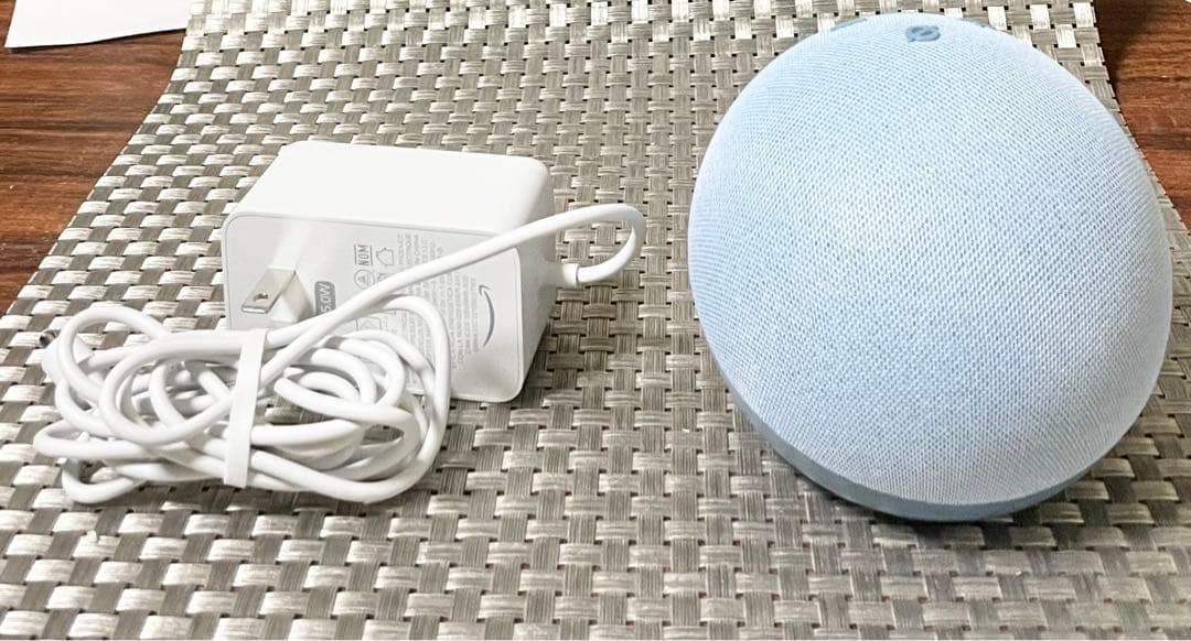 ほぼ未使用★極美品★Echo Dot with Clock 第4世代 時計付き