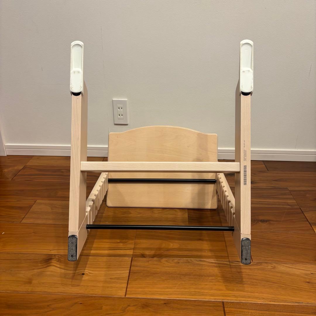 ストッケ トリップトラップ ホワイトウォッシュ ベビーセット付 S/N4