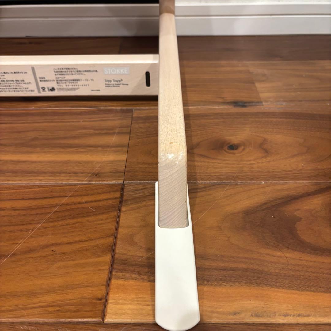 ストッケ トリップトラップ ホワイトウォッシュ ベビーセット付 S/N4