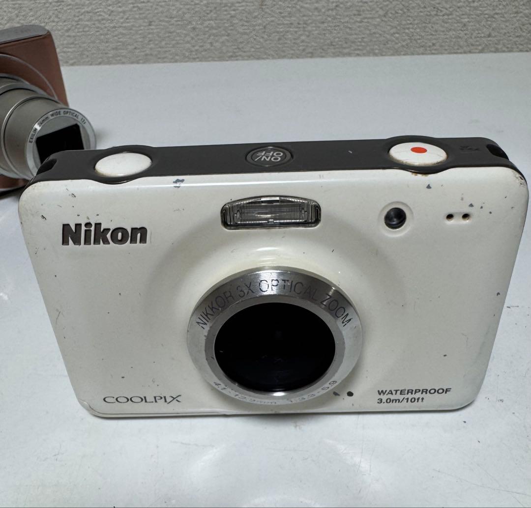 Nikon COOLPIX & Casio EXILIM セットジャンク品