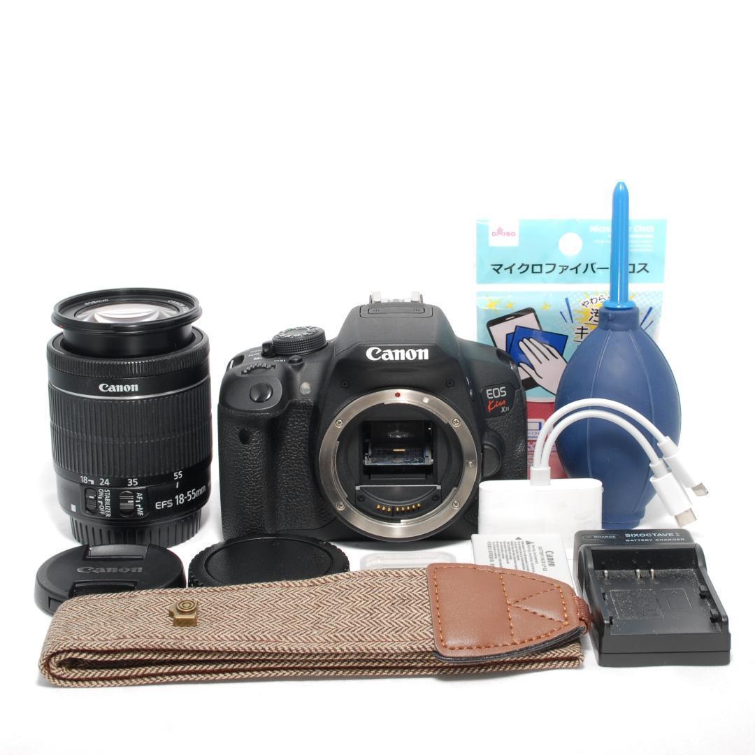 ✨Canon Kiss X7i✨レンズキット✨高速手振れレンズ付✨一眼レフカメラ
