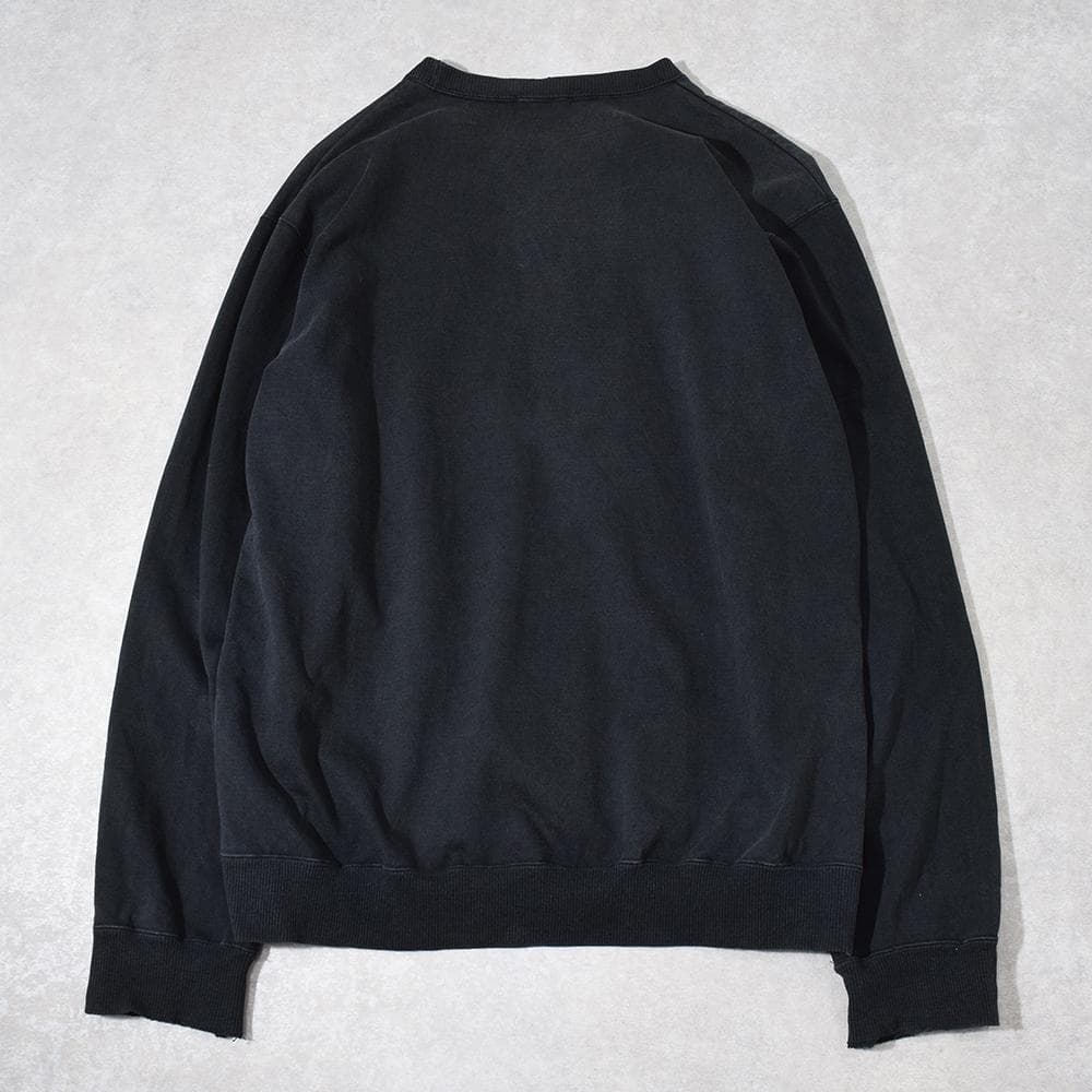 90s ヨウジヤマモト Y's for men ロゴ スウェット ボロ フェード