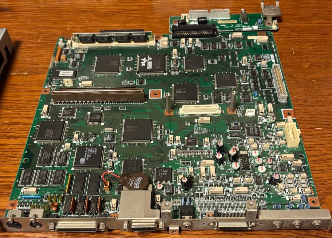 PC-9821Cx 本体とスピーカー 動作品