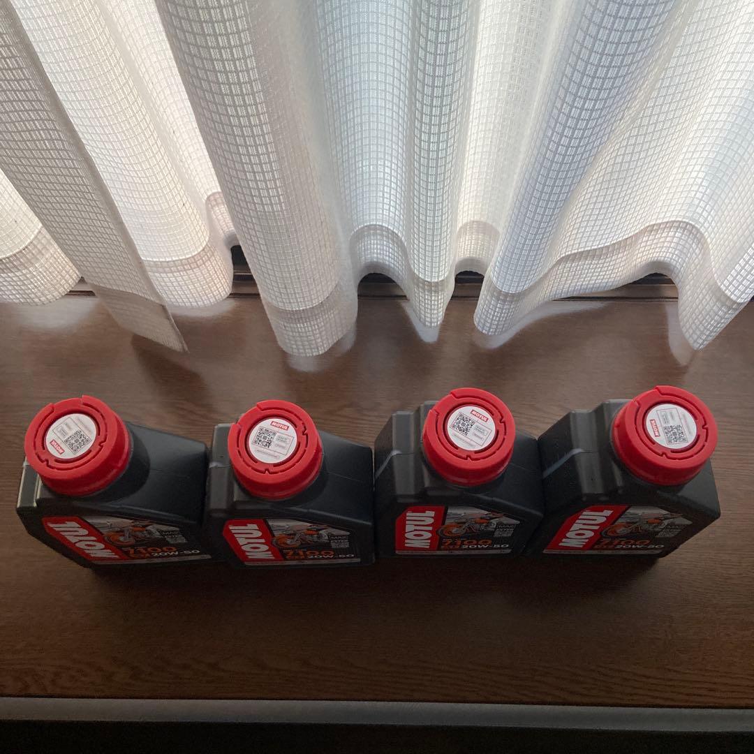 モチュールオイル7100 20W50 ４本セット