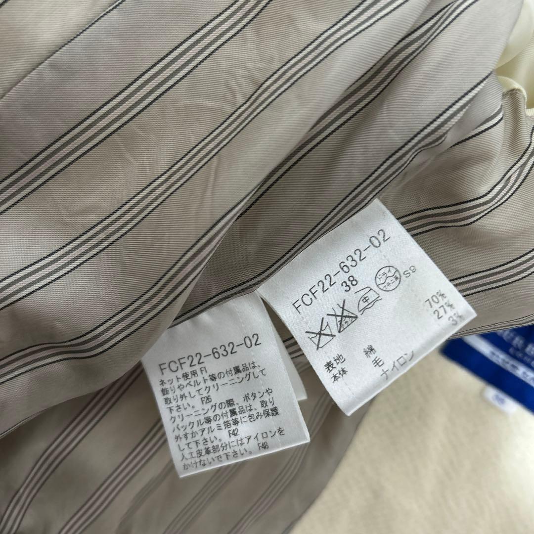 BURBERRY BLUE LABEL ライダースジャケット ウール