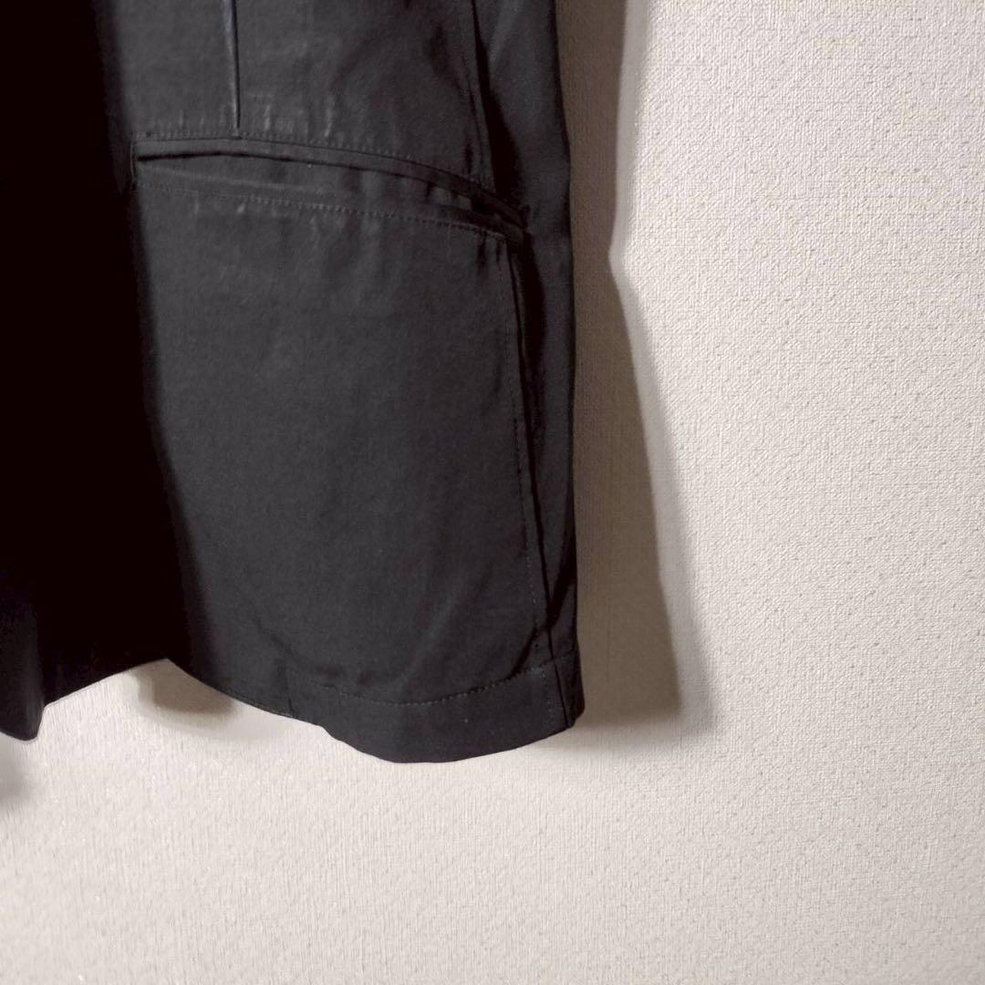 ヨウジヤマモトプールオム テーラードジャケット ウールギャバ100 2B 背抜き