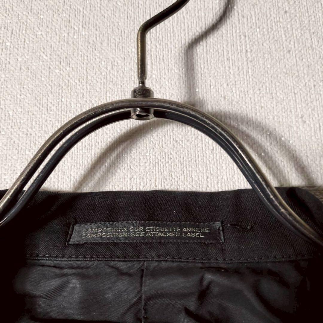 ヨウジヤマモトプールオム テーラードジャケット ウールギャバ100 2B 背抜き