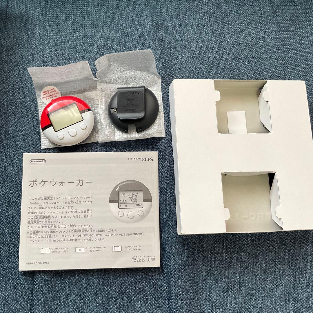 ポケモン　ハートゴールド　箱とポケウォーカー　ソフト無し