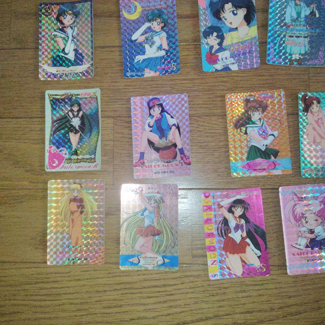 い*ん様 セーラームーン トレーディングカード 約26枚別170枚以上カード詰め