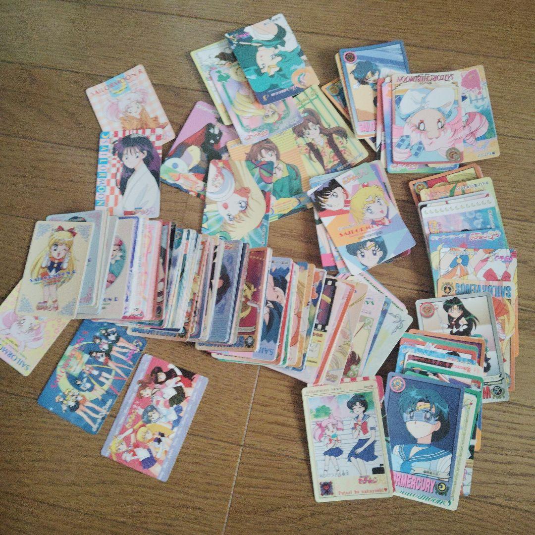 い*ん様 セーラームーン トレーディングカード 約26枚別170枚以上カード詰め