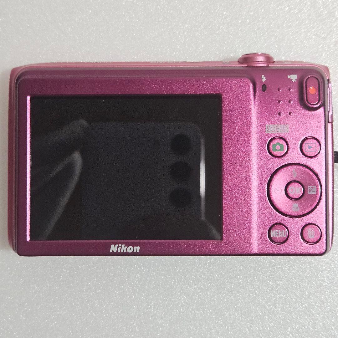 Nikon COOLPIX S3600 ピンク 動作確認済 8倍ズーム