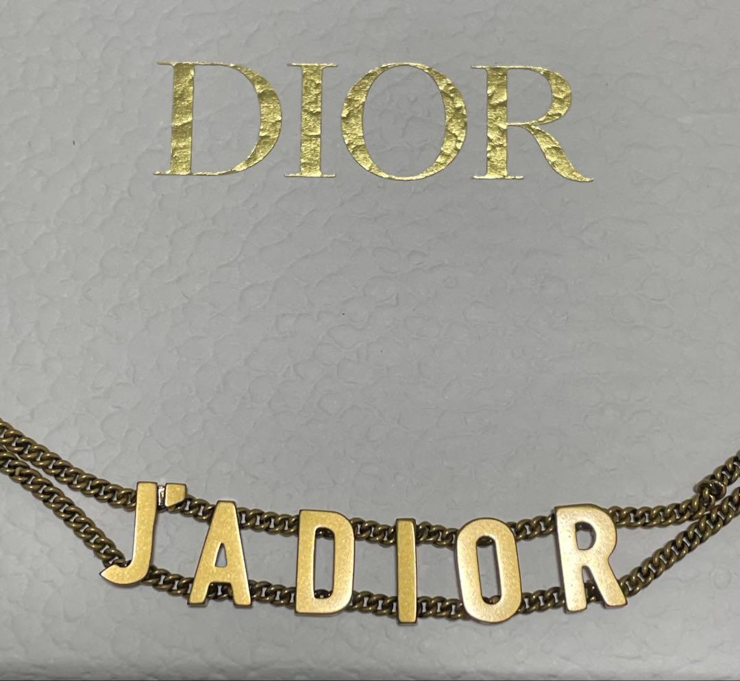 Dior J'ADIOR ネックレス ゴールド