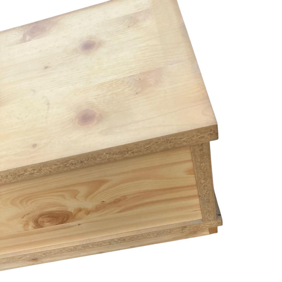 デンマーク産　北欧ヴィンテージ ２段 ローチェスト 北欧家具 サイドテーブル