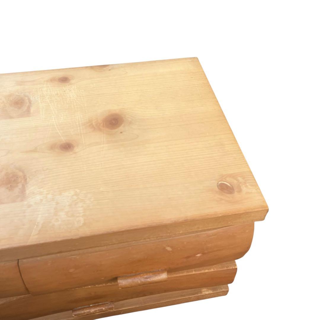 デンマーク産　北欧ヴィンテージ ２段 ローチェスト 北欧家具 サイドテーブル