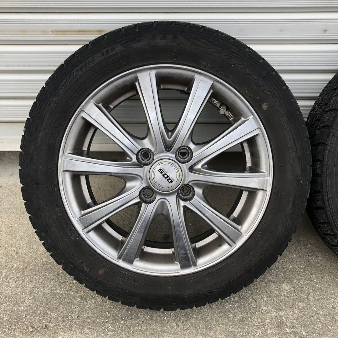 155/65r14 スタッドレス4本セット