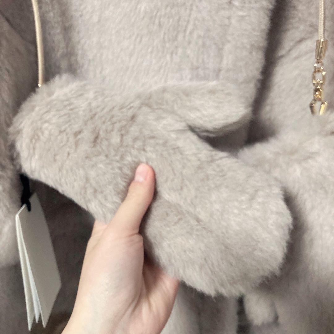 マックスマーラ TEBE ケープ ポンチョ サンド