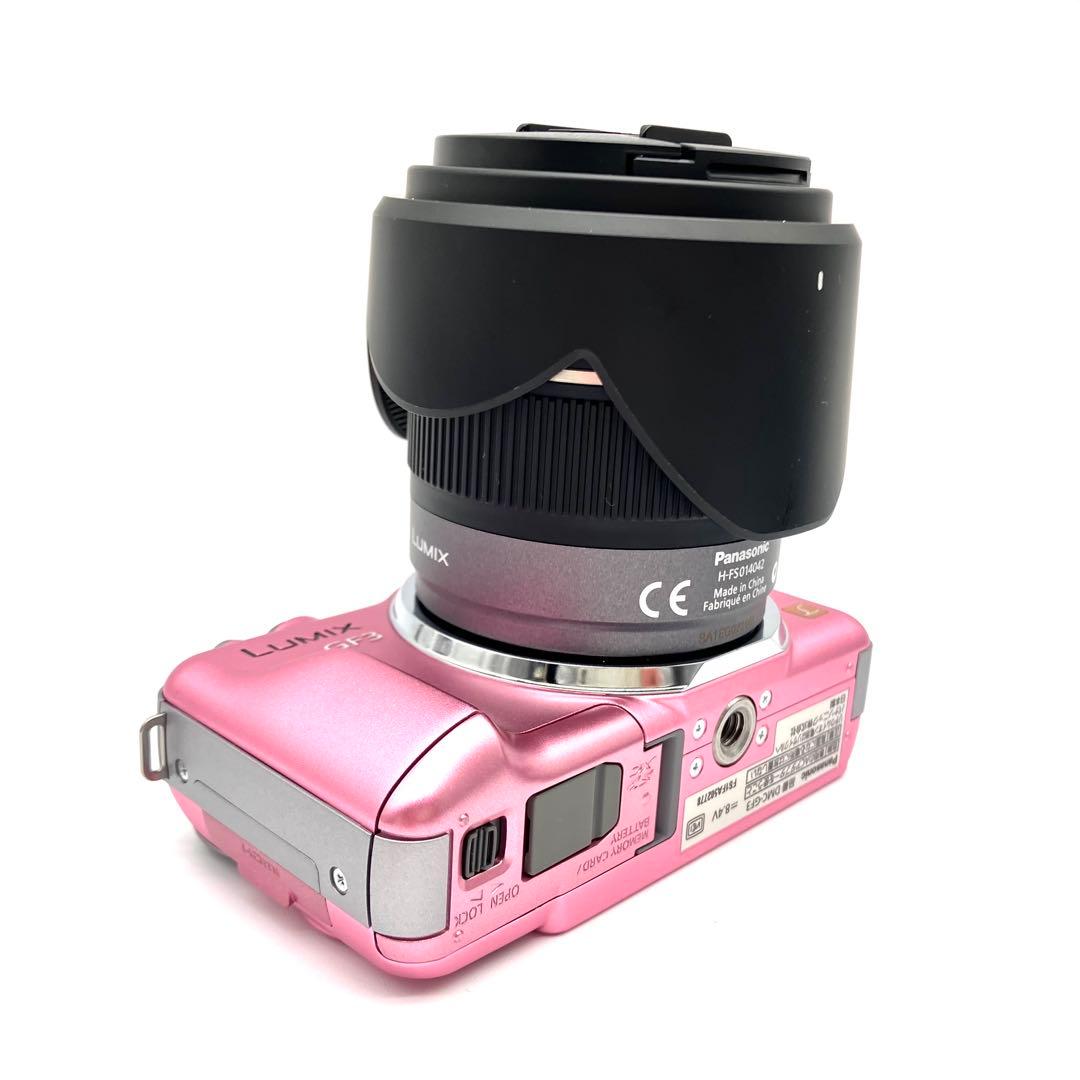Panasonic DMC-GF3 ピンク　14-42mmレンズキット