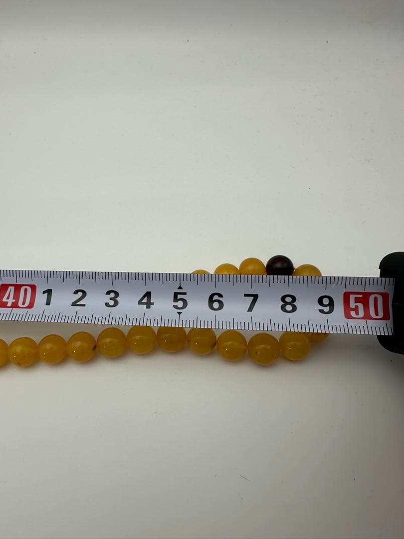 ☆天然☆ バルト海産 天然アンバー 琥珀 蜜蝋ネックレス アクセサリー 綺麗美品